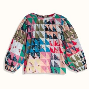 Ophelia and Indigo Mimi Top Geo